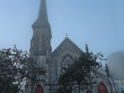 Christ Church foggy morning