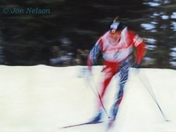 fast canadian skier