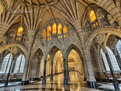 Parliament Library hallway
