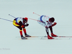 German skier and Chris Jefferies