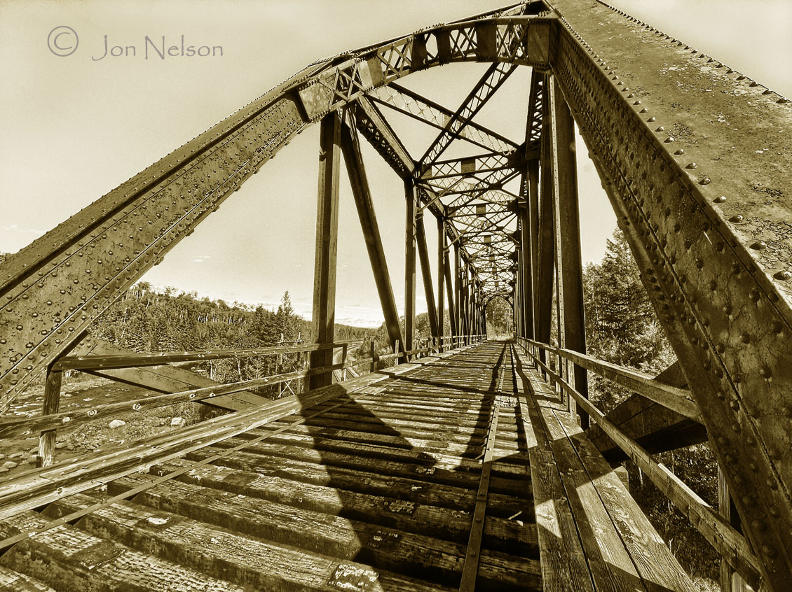 Matawa River railroad bridge