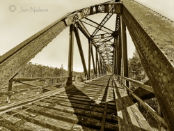 Matawa River railroad bridge