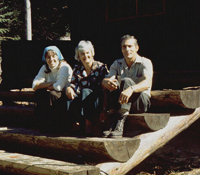 Vera and Joe Meany at Lac la Croix Ranger Station in 1978.